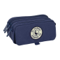 Trousse 3 compartiments Safta el Ganso Jeans bleu marine