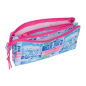 Trousse Barbie 3 compartiments zippés rose 0,6L Trousse Barbie 3 compartiments zippés rose 0,6L