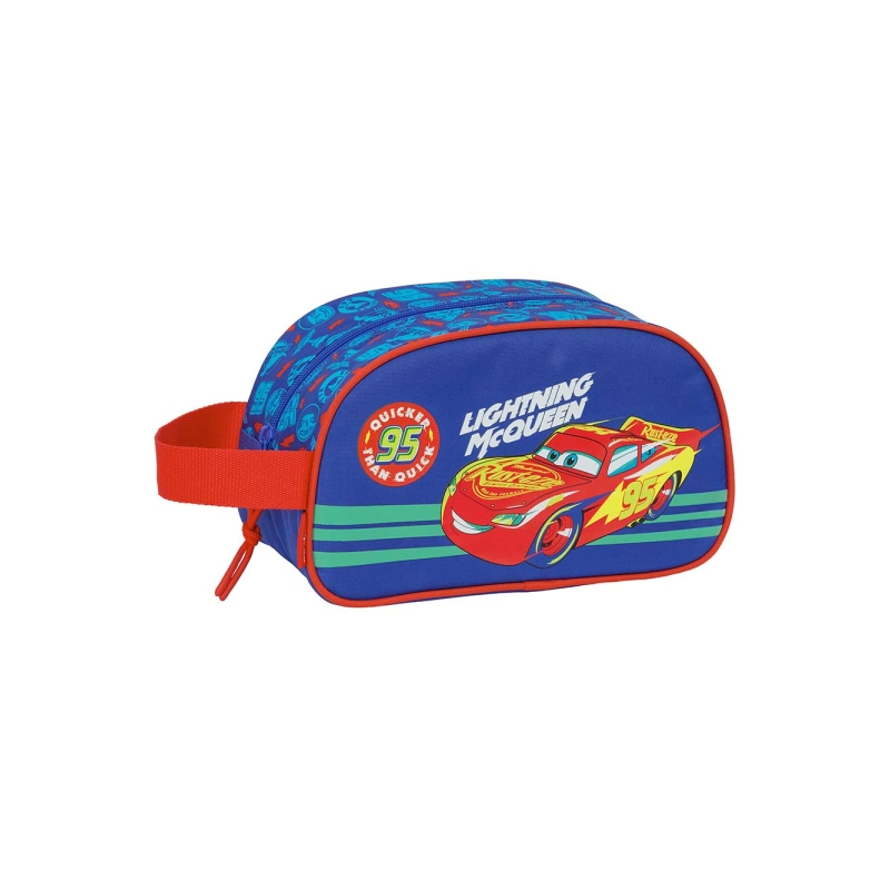 Trousse de toilette Cars 5L bleu avec poignée latérale Trousse de toilette Cars 5L bleu avec poignée latérale