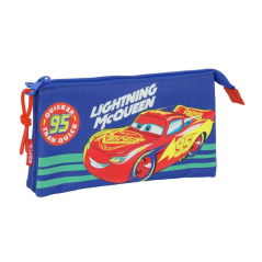 trousse bleue Cars trois compartiments