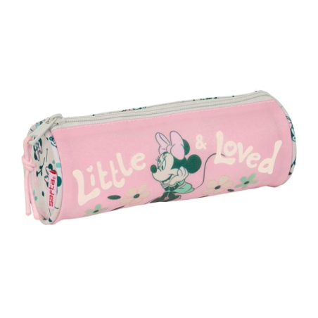 trousse Minnie Mouse rose pastel
