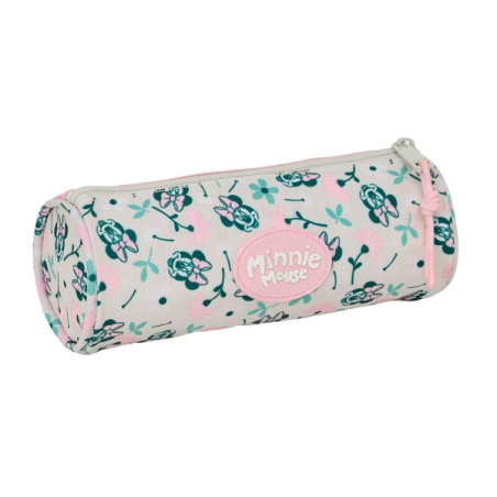 Trousse à crayons Minnie Mouse Safta rose pastel 1L 20x7x7 cm