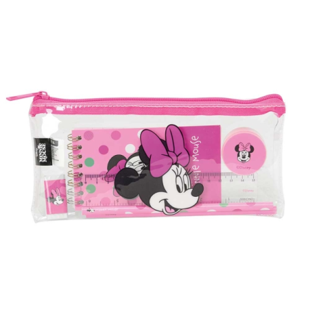 Trousse Minnie Mouse rose accessoires