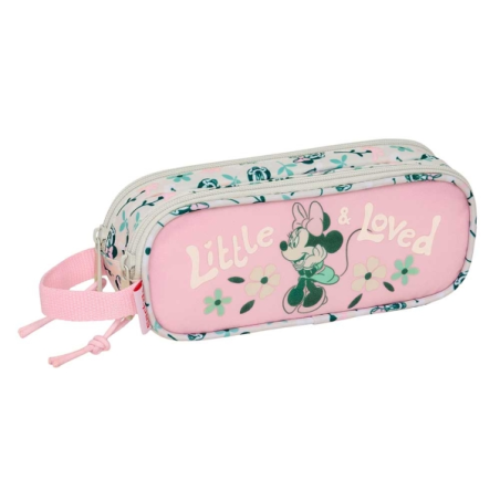Trousse Minnie Mouse rose pastel
