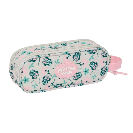 Trousse Minnie Mouse Safta 2 compartiments rose pastel 1L