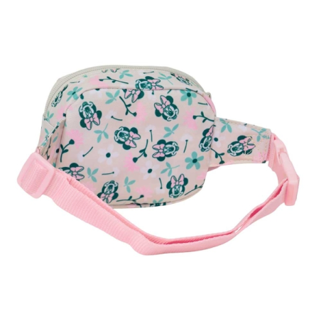 Sac banane Minnie Mouse menthe 0,62L rose pastel