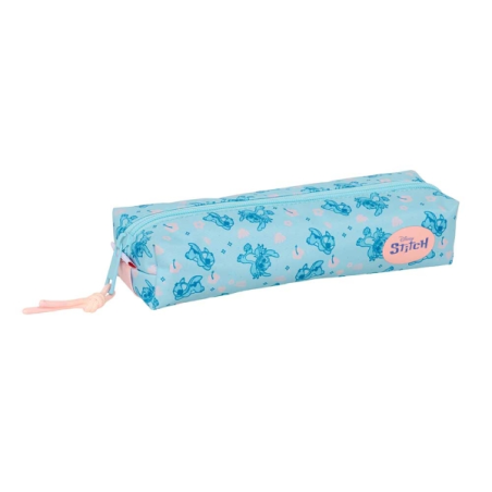 étui bleu clair Stitch Ohana