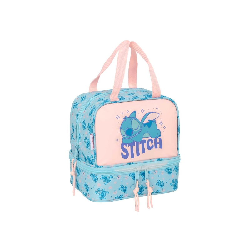 Sac à lunch Stitch Ohana 6L bleu clair 200x150x200 mm Sac à lunch Stitch Ohana 6L bleu clair 200x150x200 mm