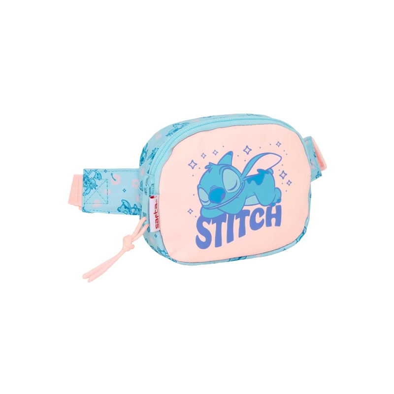 Sac banane Stitch Ohana Safta bleu clair 0,62L Sac banane Stitch Ohana Safta bleu clair 0,62L