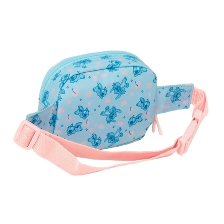 Sac banane Stitch Ohana Safta bleu clair 0,62L