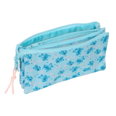Trousse Stitch bleu clair zips