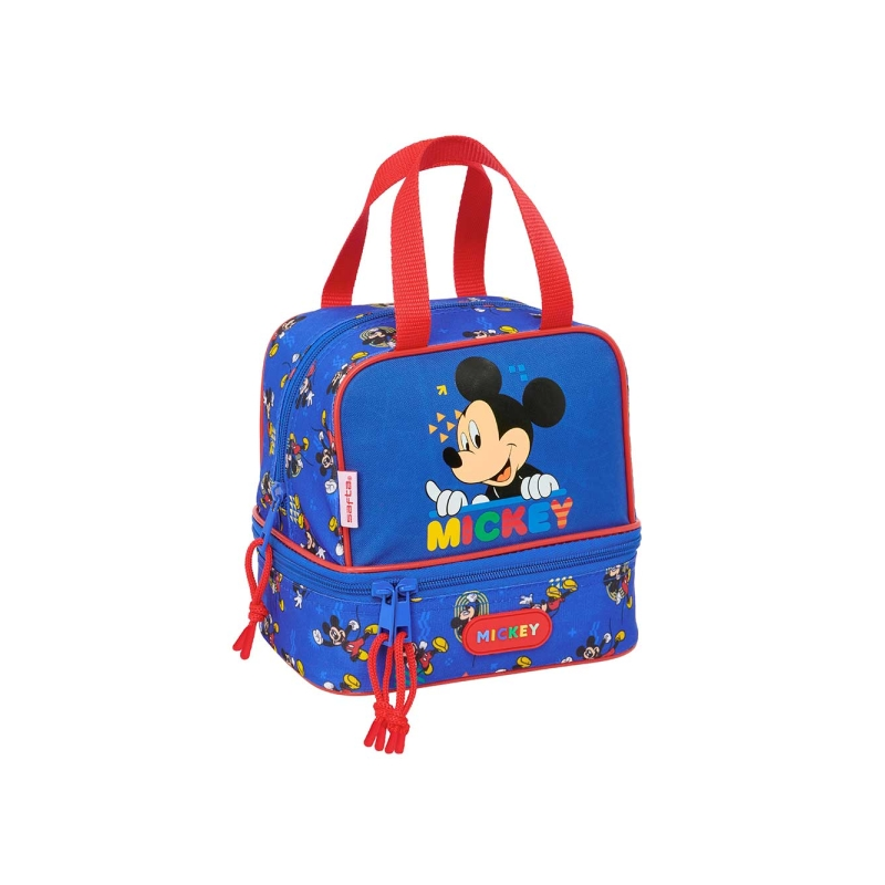 Sac à lunch Mickey Mouse 6L bleu 200x150x200 mm