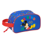 Trousse de toilette Mickey Mouse 5L bleu poignée trolley 26x12 cm
