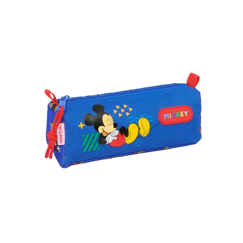 Trousse Mickey Mouse Safta bleue 1,20L 210x70x80mm