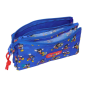 Trousse Mickey Mouse 3 compartiments bleue 0,6L 220x30x120mm Trousse Mickey Mouse 3 compartiments bleue 0,6L 220x30x120mm