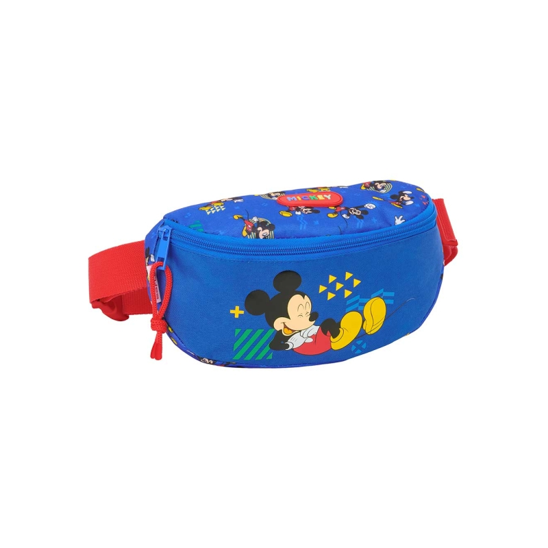 Sac banane Mickey Mouse Aujourd'hui bleu 2,9 L 230 x 90 x 140 mm Sac banane Mickey Mouse Aujourd'hui bleu 2,9 L 230 x 90 x 140 mm