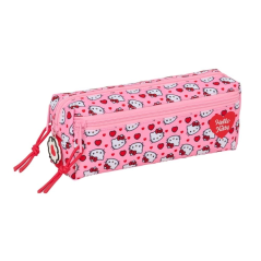 Trousse Hello Kitty rose avec compartiments
