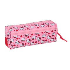 Trousse Hello Kitty 3 compartiments zippés rose 0,98L