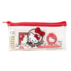Kit scolaire Hello Kitty transparent