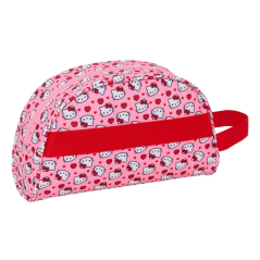 Trousse de toilette Hello Kitty rose 3,75L poignée latérale