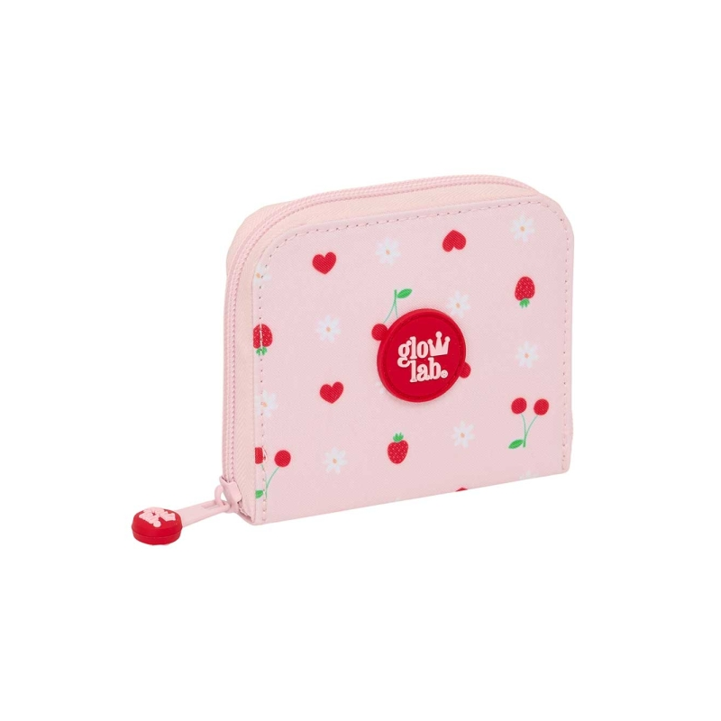 Porte-monnaie Glowlab Fruit rose 0,10L compartiments cartes Porte-monnaie Glowlab Fruit rose 0,10L compartiments cartes