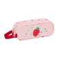 Trousse Glowlab Fruits 2 compartiments rose 210x60x80 mm