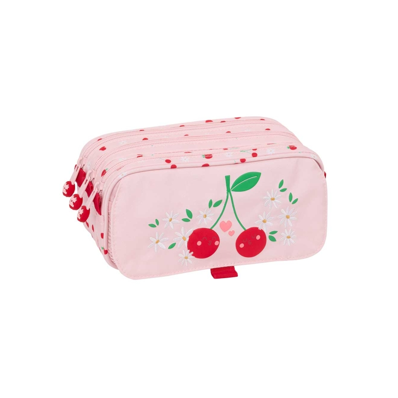 Trousse Glowlab Fruits 3 compartiments rose 1,72L Trousse Glowlab Fruits 3 compartiments rose 1,72L