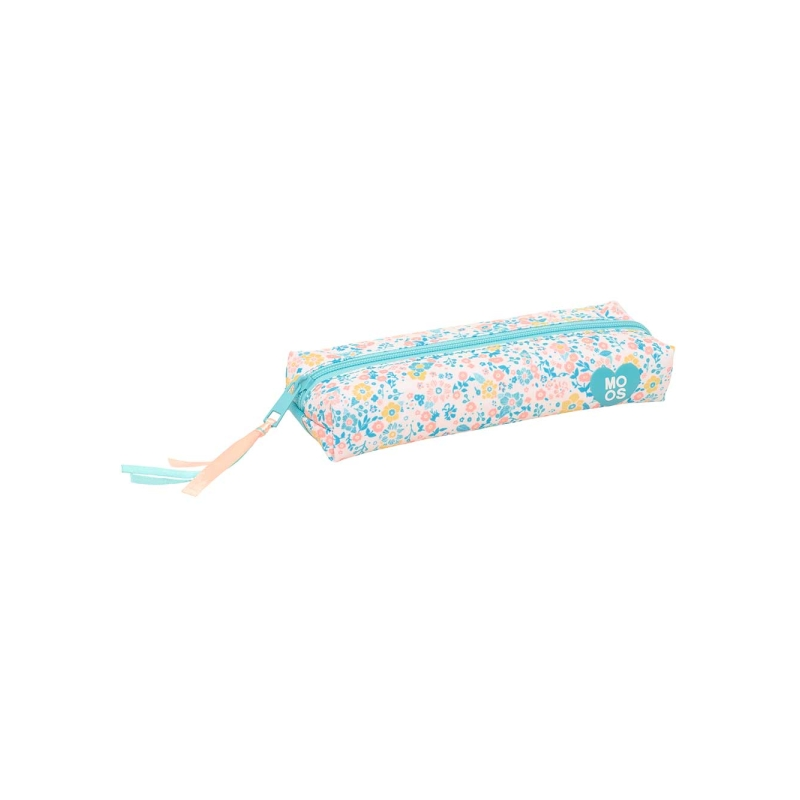 Trousse Safta Moos Fiori recyclée bleu clair 0,53L