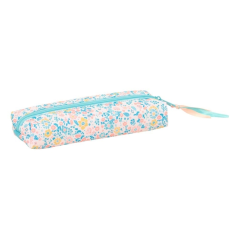 Trousse Safta Moos Fiori recyclée bleu clair 0,53L