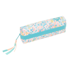 Trousse bleu clair fermeture éclair