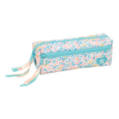 trousse bleu clair trois compartiments