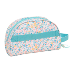 Trousse de toilette Safta Moos Fiori 5L bleu clair