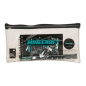 Trousse Minecraft Screen avec accessoires noir transparent