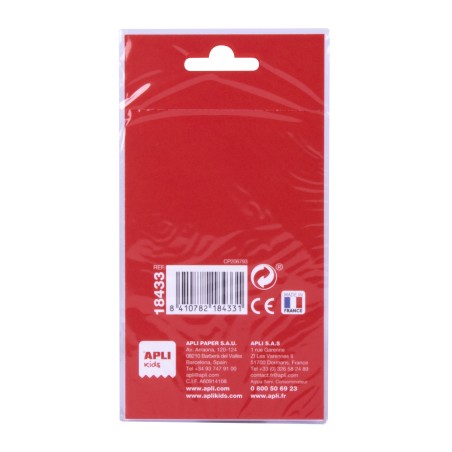 LOT de 5 Étiquettes adhésives Apli Seabed School - Taille 81x36mm - Adhésif permanent de haute qualité - Idéal pour identifier