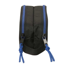 Trousse noire bleue deux compartiments