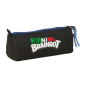Trousse Safta Brainrot 1 compartiment noir bleu 21x8x7 cm