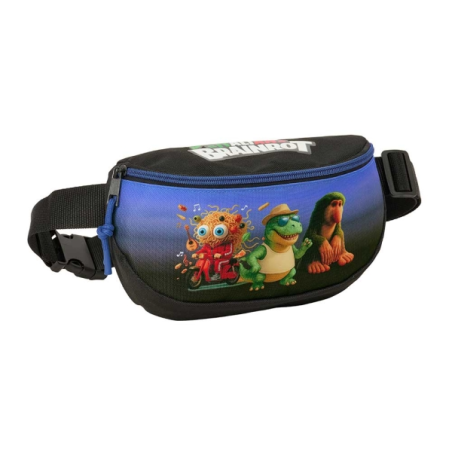 sac banane noir et bleu Safta
