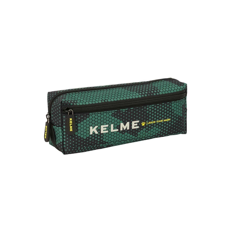 Trousse Safta Kelme Camo 3 compartiments vert camouflage