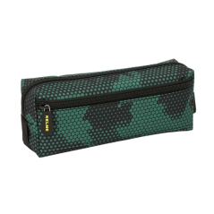 Trousse Safta Kelme Camo 3 compartiments vert camouflage
