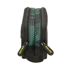 trousse camouflage vert deux compartiments