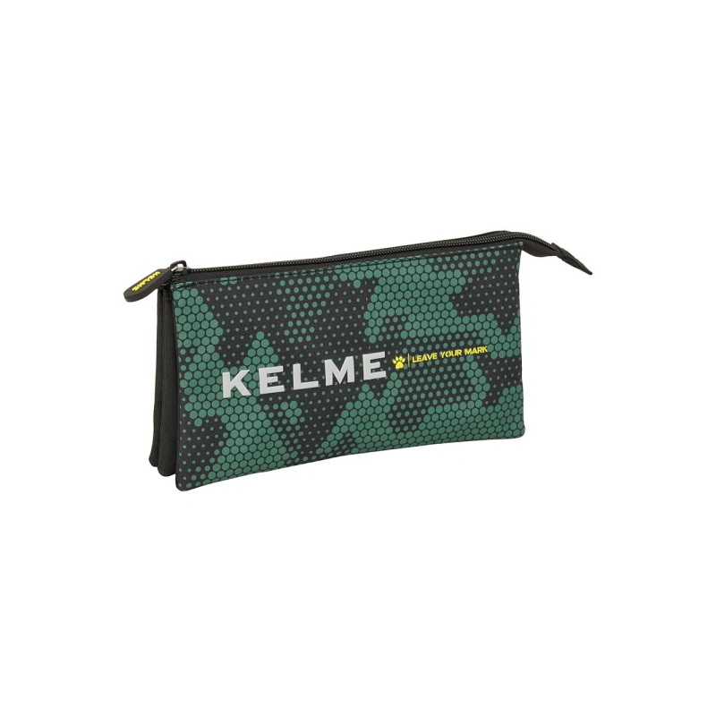 Trousse Safta Kelme Camo 3 compartiments vert camouflage 0,6 L