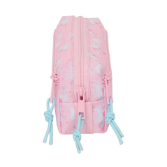 trousse rose trois compartiments enfants