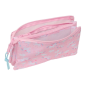 Trousse enfant 3 compartiments Safta Glowlab rose 0,6L