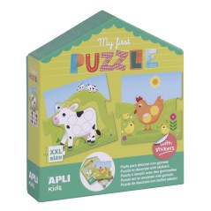 ✅ Apli My First Puzzle avec Gomets - Idéal pour les jeunes enfants - Favorise la coordination et la concentrati en stock