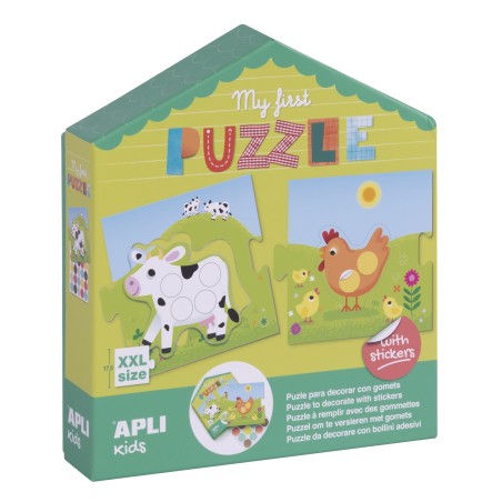 ✅ Apli My First Puzzle avec Gomets - Idéal pour les jeunes enfants - Favorise la coordination et la concentrati en stock