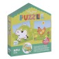 Apli My First Puzzle avec Gomets - Idéal pour les jeunes enfants - Favorise la coordination et la concentration - Comprend des