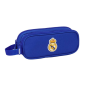 Trousse Real Madrid 2 compartiments bleu 210x60x80 mm Trousse Real Madrid 2 compartiments bleu 210x60x80 mm