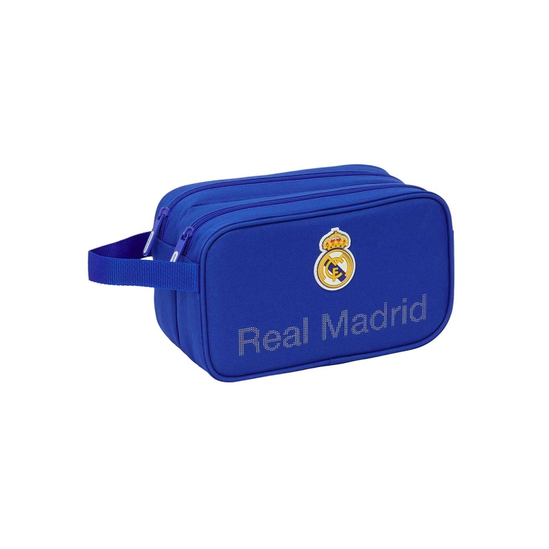 Trousse de toilette Real Madrid 5L bleu 2 compartiments