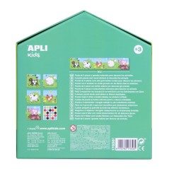 Apli My First Puzzle avec Gomets - Idéal pour les jeunes enfants - Favorise la coordination et la concentration - Comprend des