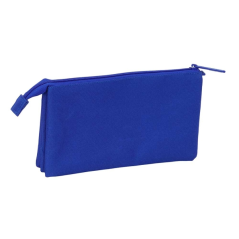 Trousse Real Madrid 3 compartiments bleu 0,6L 220x30x120mm
